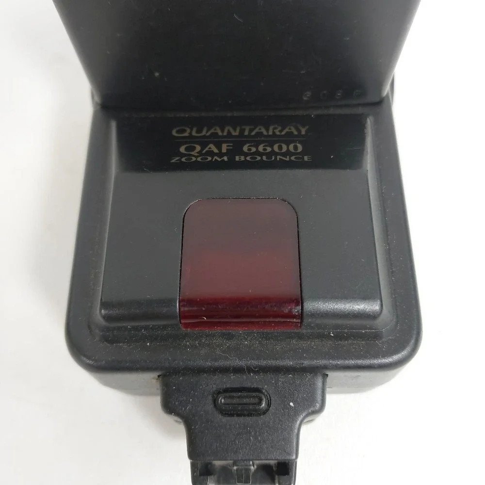 Quantaray QAF 6600 Shoe Mount Flash Nikon 53-166-0850 Qaf 6600 Zoom Bounce Works